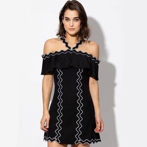 Haute Rogue Halter Mini Dress Size M